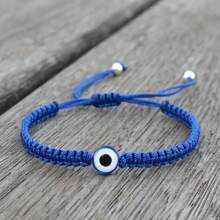 1pc Handmade Devil's Eye Bracelet, Fashion Accessory For Women, Men, Couples, And Friends - One Size Fits All - View 16