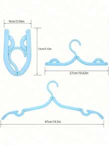 1/3/5/8/10/12/16/18/20pcs Travel Clothes Hanger, Portable Folding Hanger For Travel, Foldable Clothing Hanger Drying Rack Foldable Travel Cloth Hanger Anti-Slip Design Dry Hanger Anti-Slip Hanger For Retail Stores(Random Colors Shipped) Travel Essentials Travel Accessories Travel Must Haves Beach Vacation Summer Holiday School Accessories Back To School Supplies Stuff