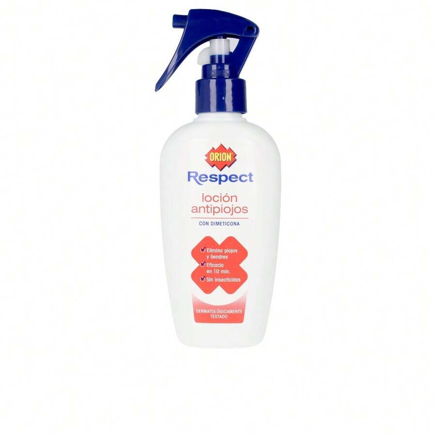 Bebé y Niños Orion RESPECT loción antipiojos ✅ Entrega en 2 - 6 días hábiles. Belleza & Salud - Cuidado personal - Cuidado de bebés y niños - Baño para bebés y niños. Thinkinbeauty, tu tienda favorita de cosmética y maquillaje. - Seleccione contenido neto (Especificación General) - Ver 1