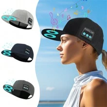 1PC/2PCS Wireless Bluetooth Baseball Cap With Wireless Speaker Adjustable, Rechargeable Speaker Hat, Smart Speakerphone Cap Built-In Microphone For Outdoor Sports, Cable-Free Exercise Headwear