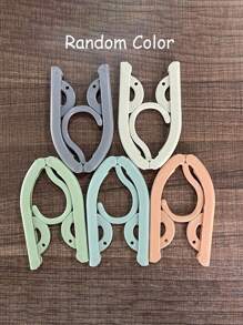 1/3/5/8/10/12/16/18/20pcs Travel Clothes Hanger, Portable Folding Hanger For Travel, Foldable Clothing Hanger Drying Rack Foldable Travel Cloth Hanger Anti-Slip Design Dry Hanger Anti-Slip Hanger For Retail Stores(Random Colors Shipped) Travel Essentials Travel Accessories Travel Must Haves Beach Vacation Summer Holiday School Accessories Back To School Supplies Stuff