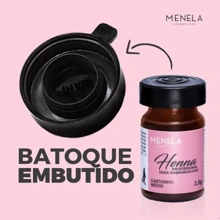 Menela Eyebrow Henna 2.5 G With Fixer All Colors - Loiro Escuro - View 4