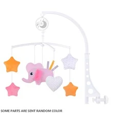 1pc Baby Bed Bell, Musical Rainbow Crib Mobile Plush Doll, Infant Soothing Doll, Baby Doll, Birthday Gift - Multicolor - View 8