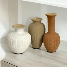 Kit 3 Mini Textured Decorative Ceramic Vases Mart - Mini florero - Ver 1