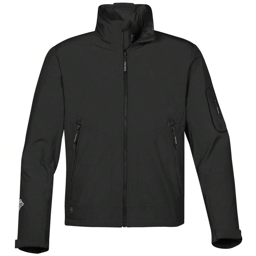 Stormtech Mens Cruise Softshell Jacket (Black/ Black) - Negro - Ver 1