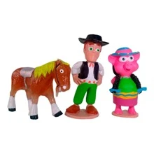 Figuras de acción en miniatura para decoración de la habitación de niños - Blanco - Ver 6