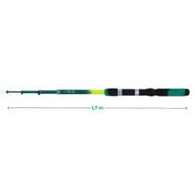 Telescopic Fishing Rod Kit With Ultra Light Reel With Line Promotion - Verde - Ver 5
