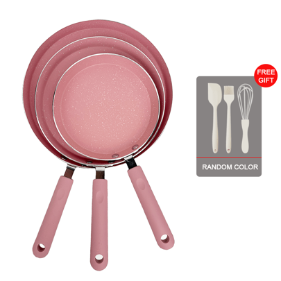 Non-Stick Aluminum Pancake Pan With Gifted Oil Brush, Spreader And Eggbeater, Suitable For Electric And Gas Stoves Seafood Boil