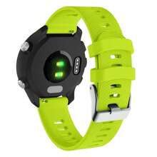 1 Stück 20mm Armband für Garmin Forerunner 245 Original Band 20mm Sport Bänder Frauen Armband Mädchen Silikon Zubehör für Garmin Forerunner 165