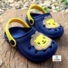 Children's Babuche Lion Ornament - Màu xanh hải quân - Xem 2