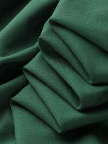 Young Boy's Fashionable Heart Pattern Printed Crew Neck T-Shirt, Spring Summer 2024 - Dark Green - View 3