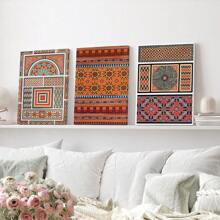 Conjunto de 3 impresiones árabes, arte de pared islámico, decoración islámica, decoración árabe, arte, decoración, arte de pared mogol, regalos árabes, carteles de decoración de pared, decoración de lienzo de pared, pasillos, dormitorios y sala de estar