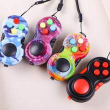 1pc Mini Fidget Toys For Stress Relief Stress Relief Game Controller-Shaped Fidget Toy, Portable And Fun Handheld Gadget, Perfect As Party Favors Or Holiday Gifts Random Color - Multicolor - View 6
