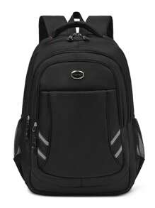 Business Casual Computer Bag Large Capacity Wear-Resistant And Mountaineering Bag Man Bag Students University Bag College Christmas School Backpack Book Bag Luggage Backpack School Pencil Case Gifts Outdoor Water-Proof Camping Hiking Black Bag Multi-Functional Vacation Bag Side Bags Gifts Bag Travel Essentials Summer Back To School Beach Bag Laptop Case The Sporty Life Summer Bag Spring Break Men Bag Pack Travel Bag Hiking Bag Weekend Bag Backpacks Travel Must Haves Large Bag School Supplies - Black - View 3