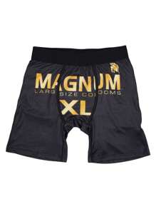 5pcs/Pack Men's Printed Long Boxer Briefs - Multicolor - View 2