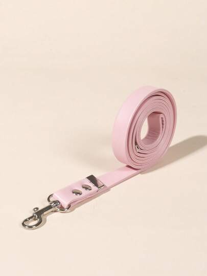 Minimalist Fashion PU Material Pet Cat Dog Leash, Suitable For Small Pets, Can Be Used As Outdoor Dragging Accessory (Not Suitable For Large Dogs)
