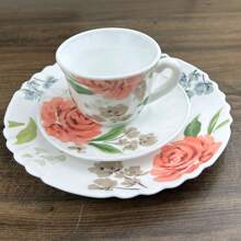 Dinner And Tea Set 20 Pieces 100% Full Glass Printed Dinner Set - 威尼斯 - 查看 8