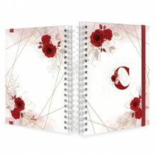 iscool Weekly Planner Plus 2025 Floral Monogram Letter C - 查看 2