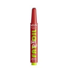 NYX Professional Makeup Maquillage Baume à lèvres brillant FAT OIL SLICK CLICK - devenir viral - Voir 2