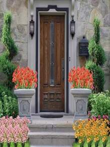 10pcs Artificial Decorative Plants, UV-Resistant Fake Greenery For Outdoor, High-Quality Anti-Oxidation Boston Fern Real Touch Realistic Fake Plants For Home/Kitchen/Room Decor, Wall Decor, Indoor/Outdoor Hanging Planters, Spring/Summer Garden Yard Decor, Halloween Decor, Home Decoration Artificial Flowers, Mother's Day & Valentine's Day Decor Gifts Birthday Graduation - Multicolor - View 10