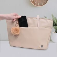 Luggage & Travel Bags - Beige - View 5