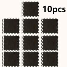 1pc/4ps/8pcs/10pcs Multi-Functional EVA Fitness Floor Mat, Yoga Mat, Climbing Mat, Waterproof, Non-Slip, Shock Absorption, Easy To Clean All Year Round Fitness Room Floor, Suitable For Indoor And Outdoor Gym Accessories, Deporte, Gimnasio, Ejercicio En Casa