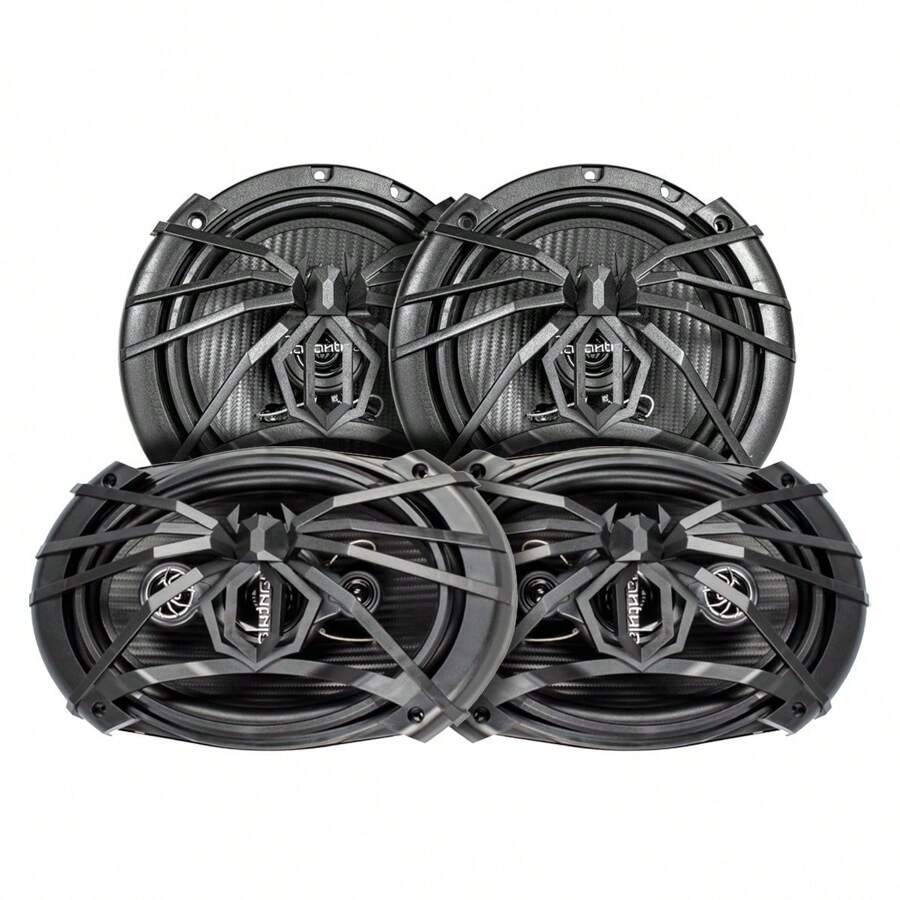 Kit Par De Bocinas 6x9 + Par De Bocinas 6.5 - Soundstream - Multicolor - Ver 1