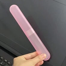Hộp đựng bàn chải đánh răng di động có chân đế, hộp đựng bàn chải đánh răng bằng nhựa dùng hàng ngày và khi đi du lịch, màu ngẫu nhiên, hộp bảo vệ bàn chải đánh răng thông gió, hộp đựng bàn chải đánh răng du lịch ngoài trời - Nhiều màu - Xem 13