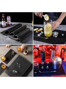 BUCICE Rubber Barber Mat & Bar Mat, Hairdressing Tool Mat, Electric Push Clipper Non-Slip PVC Bar Service Mats Flexible Spill Mat For Hair Salon & Bar Accessories, Hair Tools, Hair Products And Accessories For Barber Salon Beauty Back To School, Travel Holiday Essentials, Hair Accessories For Women, Slick Back Brush, Barber Accessories, Hair Dryer, Hair Dryer, Hair, Hair Brush, Barber, Barber Accessories, Hairdressing Equipment, Hairstyle, Hairdressing, Hair, Hair Products, Hair Tools, Hair Stuff, Barber, Barber Accessories, Barbershop, Hairdressing Equipment