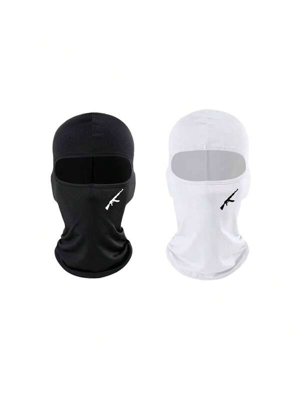 1 bucă mască de față cu balaclava unisex pentru sporturi în aer liber, protecție solară pentru primăvară și vară, potrivită pentru motociclism, drumeții, pescuit
