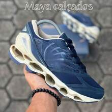 Beige Wave Sneakers Prophecy Ls Lotus Flower 2024 Launch - 海軍陸戰隊 - 查看 5