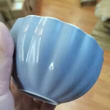 高端精致设计小众欧式陶瓷茶杯碟套装，下午茶家用茶具 - 紫色 - 查看 3