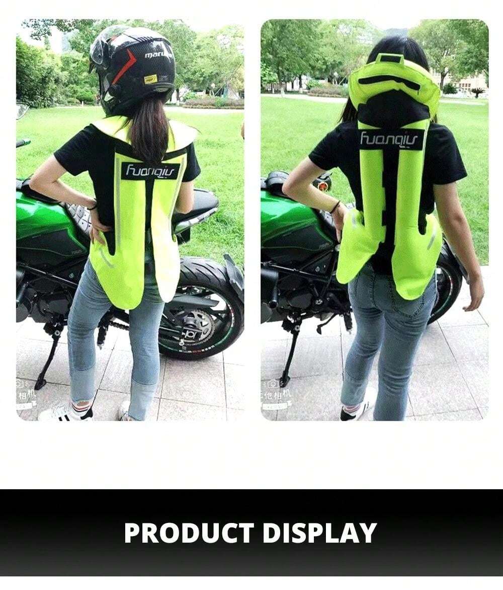 Motorcycle Airbag Vest Reflective Safety Vest Airbag Motorcycle Jacket