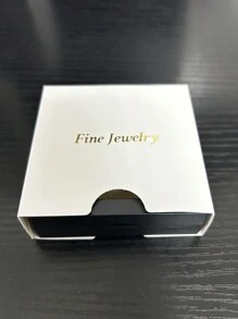 女士纯银 V 形钻石皇冠戒指，轻奢百搭的婚礼珠宝 - 玫瑰金 - 查看 9