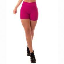 Original Brocade Shorts Disguise Cellulite Bubble Mid Thigh Gym Suplex - Pink - View 2