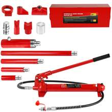 TONEIDER Power Hydraulic Ram Cylinder Jack: Single-Acting Mini Jack, Porta Power Kit, Stroke For Shipbuilding, Bridge, Construction, Precision Machinery, Small Spaces – 4Ton 10 Ton 20 Ton Capacity
