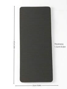 1pc 61*25cm NBR Yoga Kneeling Mat Cushion - Multicolor - View 2