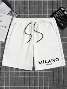 男士圆领短袖短裤休闲通勤套装