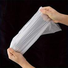 180 Mini Sacos de Lixo Plásticos Reutilizáveis - Descartáveis para Lixo de Mesa, Carro, Limpeza Doméstica, Essenciais para Apartamentos e Dormitórios