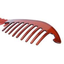 1pc Interlocking Side Hair Comb, Hair Styling Tool, Hair Accessory - Multicolor - View 7