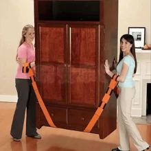 1 Set Curele Ergonomice Reglabile pentru Mutarea Mobilierului - Curele de Tensiune cu Frânghie Rezistente, Ajutor la Ridicare și Mutare pentru Transport Sigur - Consumabile Esențiale pentru Echipamente de Mutare a Casei - o marime - Vizualizare 4