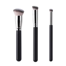 3pcs Professional Foundation Concealer Brush Set For Smooth And Even Application Of Liquid And Cream Makeup,Brush Set,Makeup Brush Kit,Make Up Brush Set,Make Up Set Complete,Makeup Brush Set,Complete Makeup Kit,Brush Kit,Brushes Makeup Set,Makeup Gift Set,Set - Multicolor - View 9