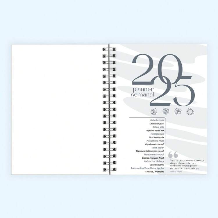 Weekly Planner Agenda 2025 Animal Print Snake Colors - 軍綠色 - 查看 4