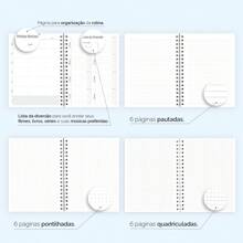 Weekly Planner Agenda 2025 Animal Print Snake Colors - Verde militar - Ver 10