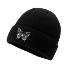 Unisex Adult Personalized Heart Fabric Beanie Cap - 22 - Xem 2