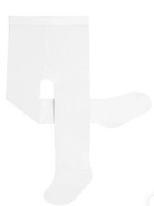 Smooth Polyamide Tights 00 To 9 Years FIO 70 Female - trắng - Xem 1