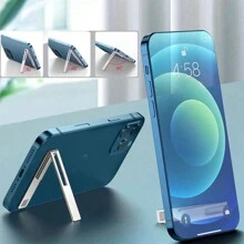 Supporto per telefono ultra sottile - Design minimale e raffinato con retro adesivo forte, pieghevole per supporto inclinato, portatile e regolabile per una visione agevole, compatibile con , telefoni Android, regalo per compleanni, famiglia, amici, supporto per telefono, accessori per telefono