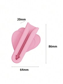 1pc Rocket Shaped Silicone Lip Balm Holder Stand For Mobile Phone - Multicolor - View 5
