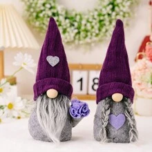 1pc Premium Knitted Lighted Santa Hat Christmas Decor, Suitable For Holiday Party, Christmas Party, Halloween Decoration, Scene Decoration, Festival Decoration, Home Decoration, Office Decoration, Party Gift, Room Decoration, Aesthetic Room Decor, Bedroom Decoration, Home Decor, Fun Christmas Party Decoration, Christmas Holiday, Happy New Year, Christmas Gift, Christmas Ornament