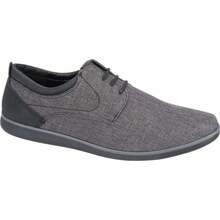 Zapato Casual Derby Caballero Color Gris - Gris - Ver 1